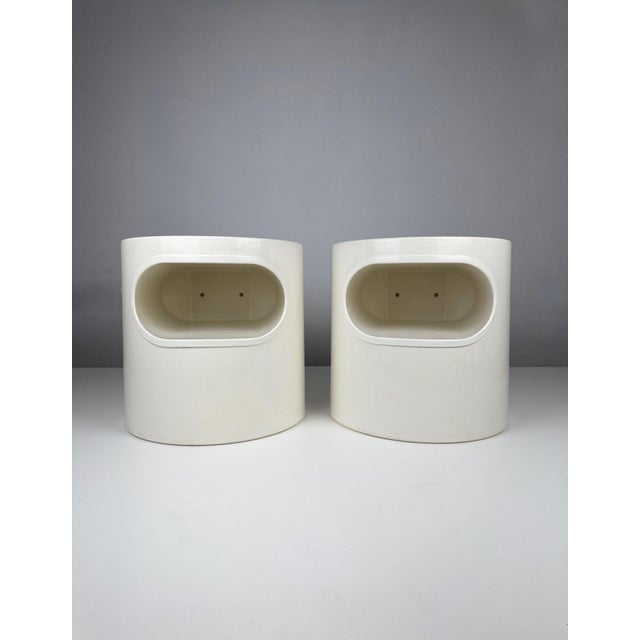 Giano-Giano-Vano Tables by Emma Gismondi for Artemide, Italy, 1970s, Set of 2 For Sale - Image 10 of 10