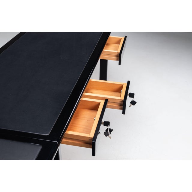 Drop Leaf Desk with Pamplona Chair by Augusto Savini for Pozzi, Italy, 1970s For Sale - Image 18 of 18