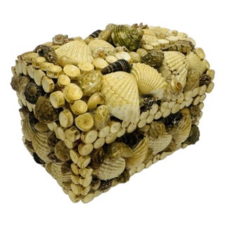 Vintage Shell Box For Sale