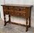 Spanish Early 20th Century Century Catalan Spanish Carved Walnut Console Table For Sale - Image 3 of 13
