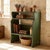 Small antique green bookcase (c.1920) Dimensions: Length: 77 cm Depth: 30 Height: 81 cm Style: Rustic Materials and...