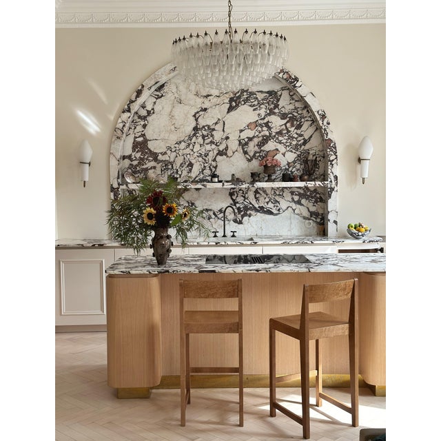 Large Murano Chandelier in the style of Carlo Scarpa For Sale - Image 5 of 10