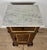 Brown Spanish Wooden Nightstands with Marble Tops, 1930s, Set of 2 For Sale - Image 8 of 16