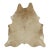 Rug & Kilim’s Contemporary Cowhide Rug in Warm Beige & Brown Accents For Sale