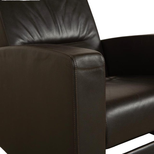 Animal Skin Lindberg Leather Chair from Wittmann For Sale - Image 7 of 16