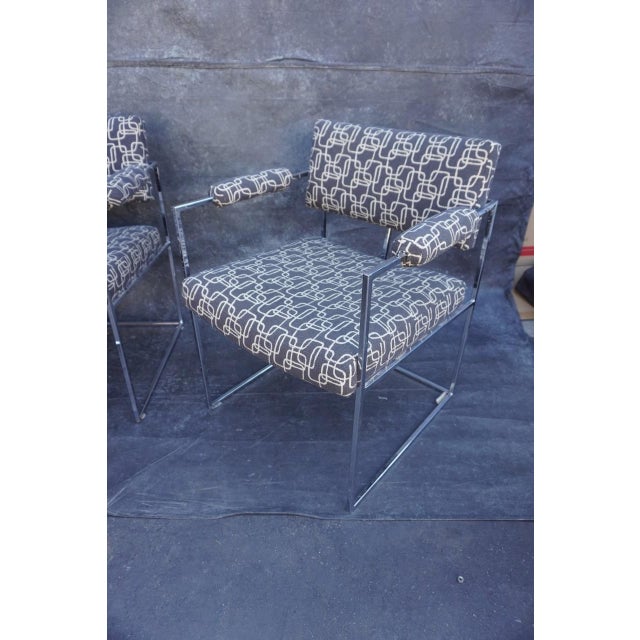 Set of Four Mid 20th Century Thayer Coggin Chairs, Designed by Milo Baughman For Sale - Image 10 of 10