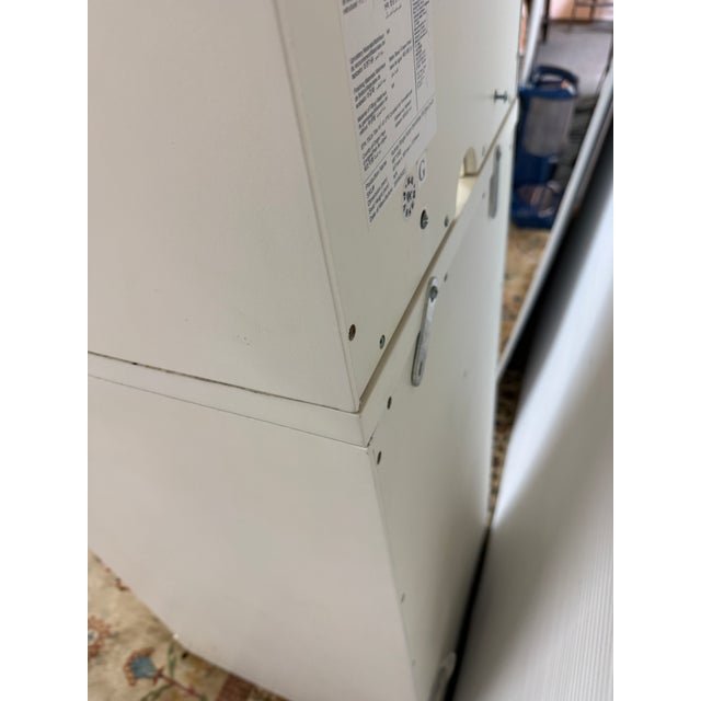 White Pottery Barn Aubrey Storage Shelf With Cabinet, Dutch White For Sale - Image 8 of 12