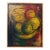 1998 Loic Riou Abstract Fruit Still Life Oil Painting on Canvas For Sale