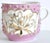 Antique German Porcelain Pink & Gilt Mustache Mug For Sale - Image 12 of 12