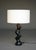 Mid-Century Modern Model 42 Sculptural Ebonised Wood Table Lamp from Temde Leuchten, 1970s For Sale - Image 3 of 14