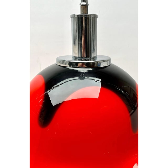 Vintage Pendant Light in Murano Glass, 1960s For Sale - Image 10 of 12