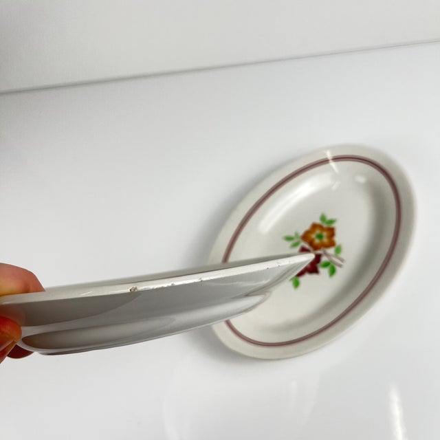 Plates from Moulin Des Loups, 1950s, Set of 2 For Sale - Image 6 of 7