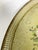 Hand-Painted Green Metal Tray, France, 1800s For Sale - Image 9 of 11