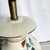 Vintage Chinese Hand Painted Porcelain Table Lamp on Brass Base For Sale - Image 9 of 9