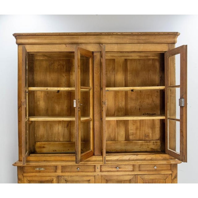 Tan Mid 19th Century Louis Philippe French Chestnut Bookcase For Sale - Image 8 of 18