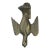 Antique Solid Brass Bird Knocker From Turkey For Sale