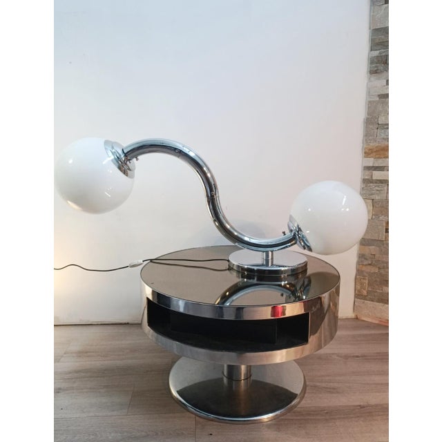Vintage Glass Persepolis Lamp from Fase, 1973 For Sale - Image 4 of 14