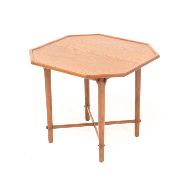 Arts & Crafts Oak Coffee Table by A. J. Kropholler, 1900s For Sale - Image 4 of 11