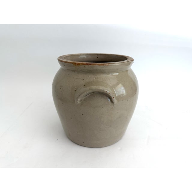 Ceramic French Stoneware Confit Pot Early 1900s For Sale - Image 7 of 9