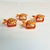 Mid-Century Boho Chic Coastal Palm Beach Chic Fish Napkin Rings - Set of 4. For Sale - Image 6 of 8