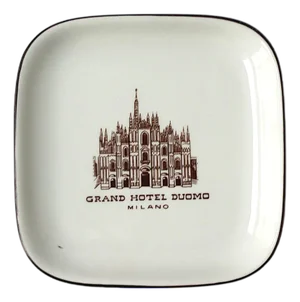 Cathedral Duomo Di Milano Richard Ginori Porcelain Jewelry Dish
