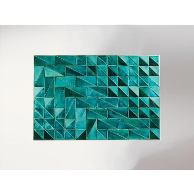 Contemporary Tejo Tiles Panel by Mambo Unlimited Ideas For Sale - Image 3 of 12