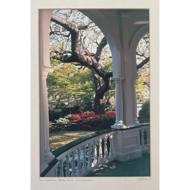 Ron Rocz Two Meeting Street Inn Battery Charleston Photograph For Sale