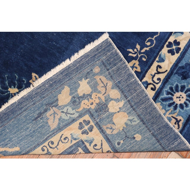 Early 20th Century Chinese Peking Rug, 8 X 9'7'' For Sale - Image 5 of 8