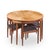 Hans Olsen for Frem Rojle Mid Century Expanding Teak Dining Table With 4 Nesting Chairs For Sale - Image 14 of 16