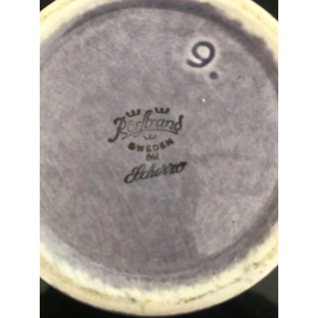Scherzo Ceramic Vase by Gunnar Nylund for Rörstrand, 1960s For Sale - Image 11 of 12