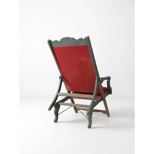 Late 19th Century Victorian Lawn Chair For Sale - Image 5 of 13