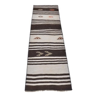 Vintage Anatolian Mini Hemp Rug For Sale