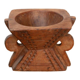Antique Warm Honey Bijani Seeder For Sale