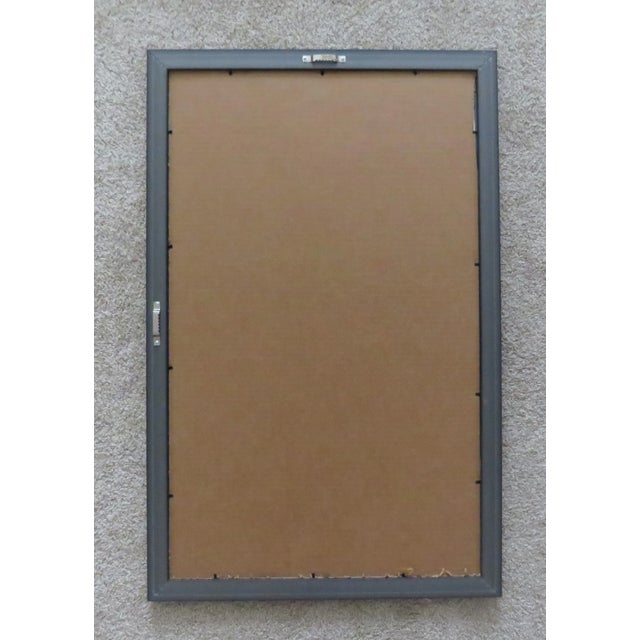 Contemporary Abstract Watercolor Painting Signed For Sale - Image 4 of 5