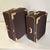 Vintage pair of Ralph Lauren suitcases, with monographic logos. Heavy duty and stylish for display or functional use....