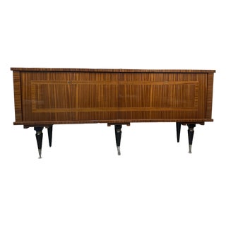 Mid Century French Imported Modernist/Art Deco Credenza For Sale