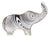 Op Art Lucite Elephant Designed by Abraham Palatnik For Sale
