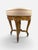 French Late 19th-Century French Giltwood Piano Stool in Blush Linen For Sale - Image 3 of 7