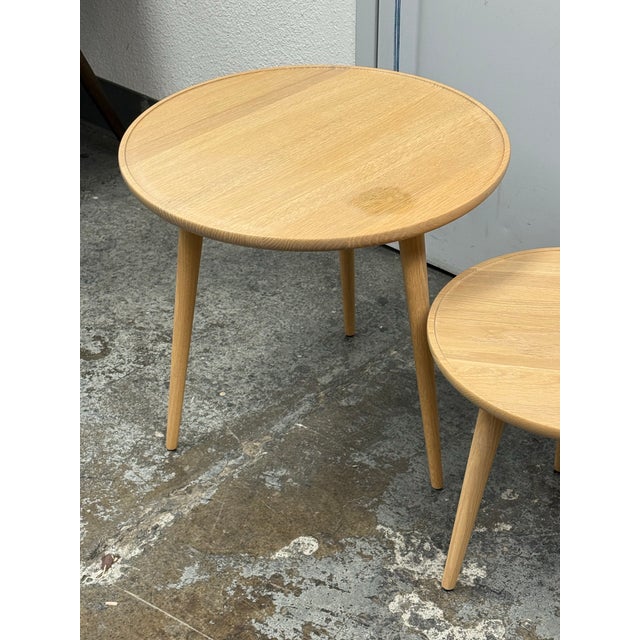 2020s Space Copenhagen for Mater Two Piece Side Tables, Set of Two For Sale - Image 5 of 12
