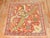19th Century Antique Persian Sultanabad Sampler 19th Century Rug - 4'9" x 5'8" For Sale - Image 5 of 12