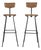 Set of Modern Routine Stools by Erwin Behr, 1890s For Sale