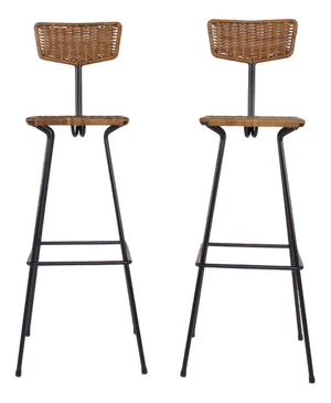 Set of Modern Routine Stools by Erwin Behr, 1890s