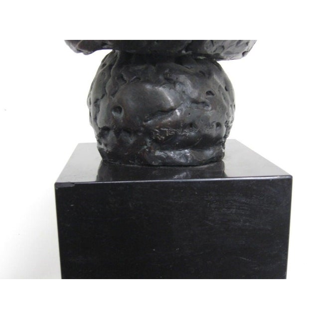 Bronze Abstract bronze sculpture by Roszi Tevan For Sale - Image 8 of 10