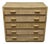 Rattan Chest of 5 Drawers, 1970 For Sale