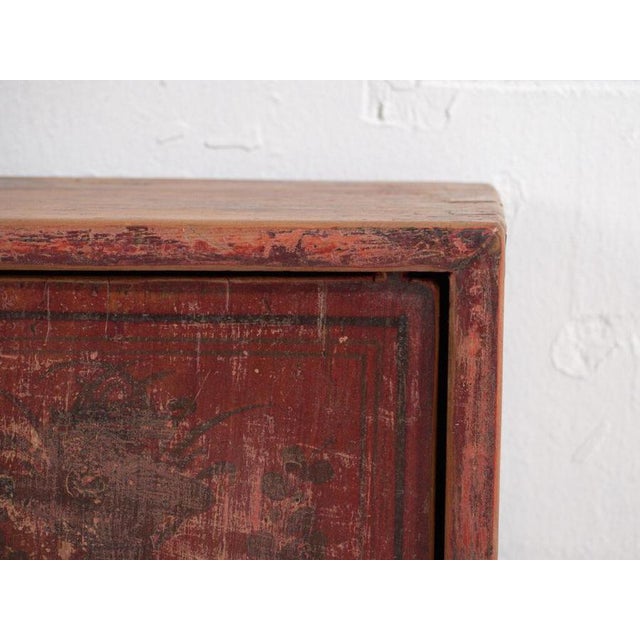 Antique Pine Low Gansu Sideboard from Amaru For Sale - Image 6 of 12