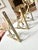Mid 20th Century Antique Brass Ornate Victorian Leaf 6" X 8" Cistern & Shelf Brackets - Set of 3 For Sale - Image 5 of 12