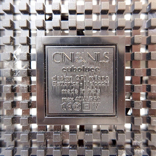 Cuboluce Cube Lamp by Franco Bettonica and Mario Melocchi for Cini & Nils, 1970s For Sale - Image 15 of 17