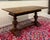 Antique French Flip Top Envelope Library Table Console Sofa Entry Table Oak For Sale - Image 14 of 18