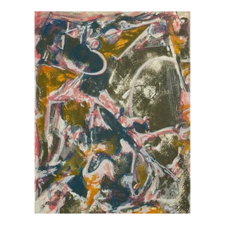 1960s Cathal O'Toole Abstract Lithograph For Sale