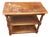 1930s Cushman Colonial Creations Three Shelf News Table No. 0108 For Sale